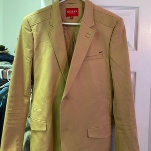 Guess yellow/gold blazer. Perfect condition barely worn.